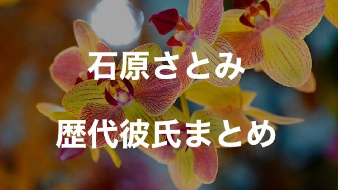 石原さとみの歴代彼氏15人を時系列まとめ 佐藤健 起業家